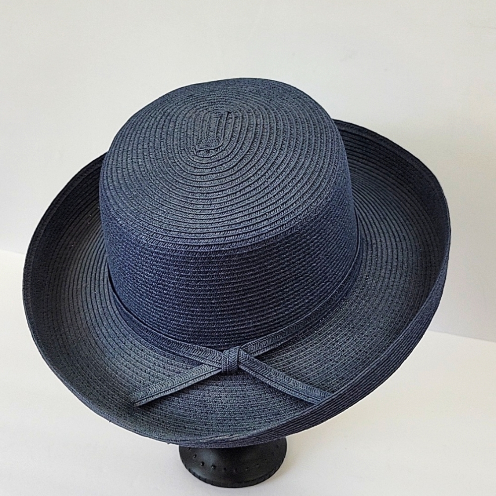 Bijoux Terner Roll Brim Hat Navy Blue - Picture 2 of 8